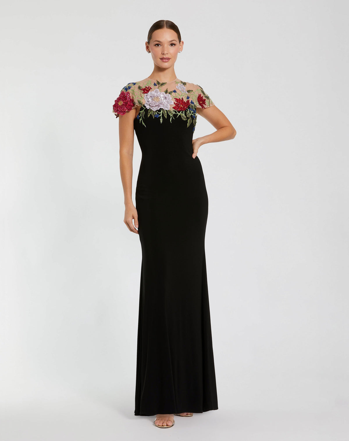 Mac Duggal 11817-BlackMulti-AB