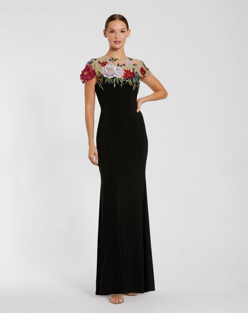 Mac Duggal 11817-BlackMulti-AB