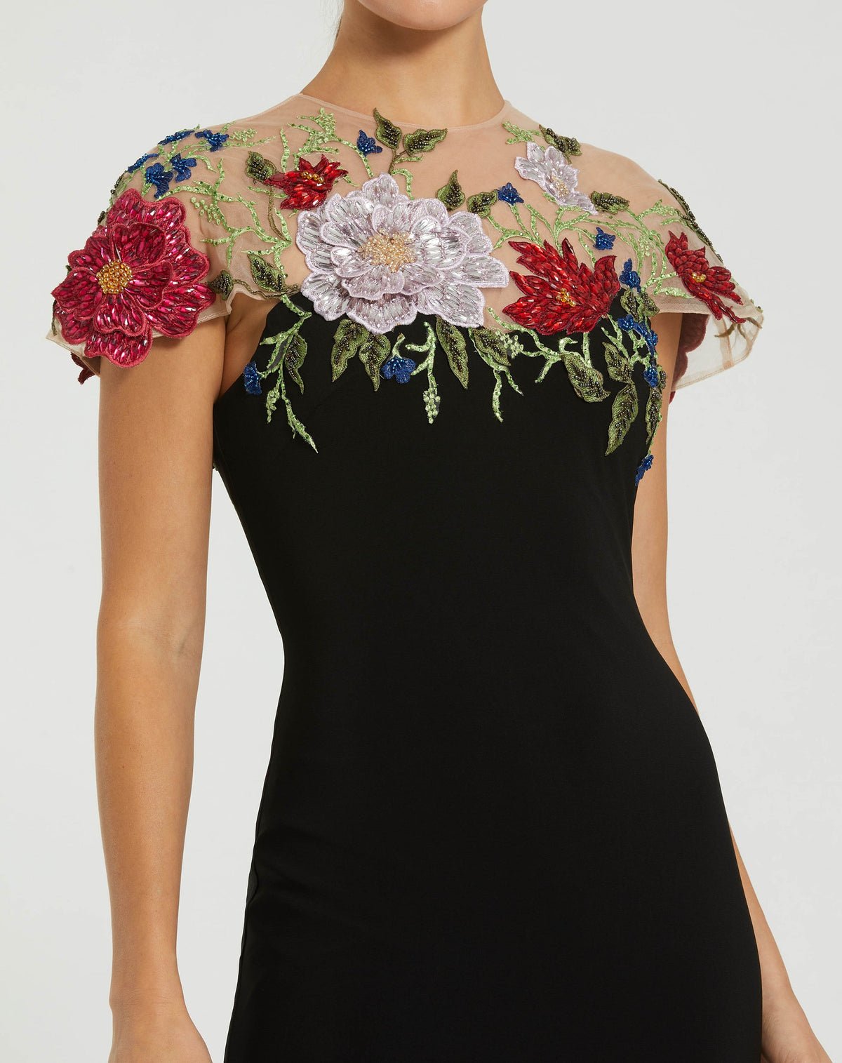 Mac Duggal 11817-BlackMulti-CL