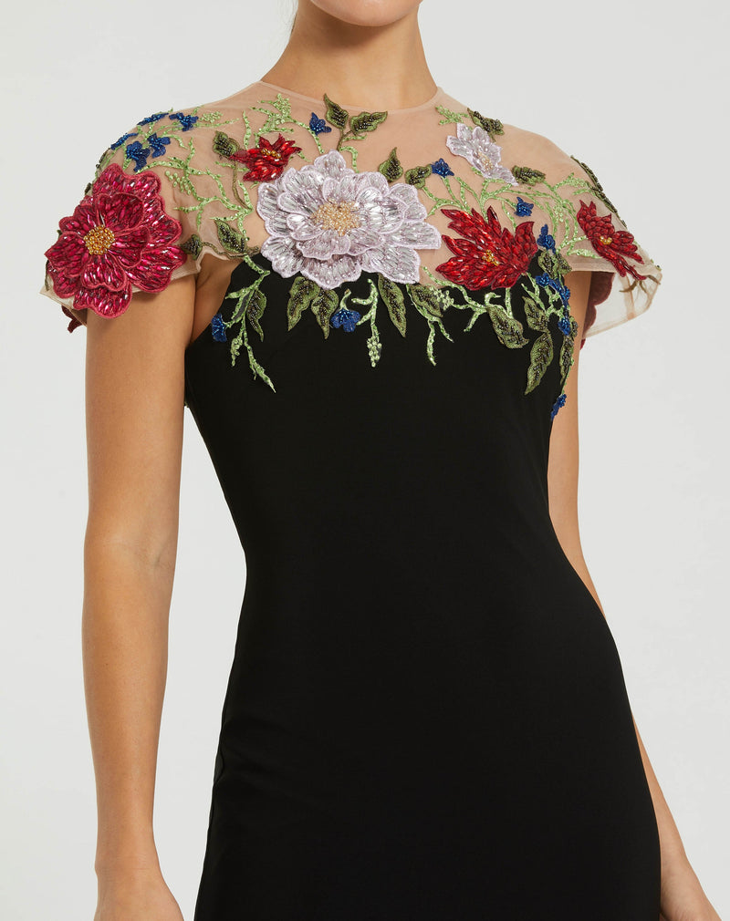 Mac Duggal 11817-BlackMulti-CL