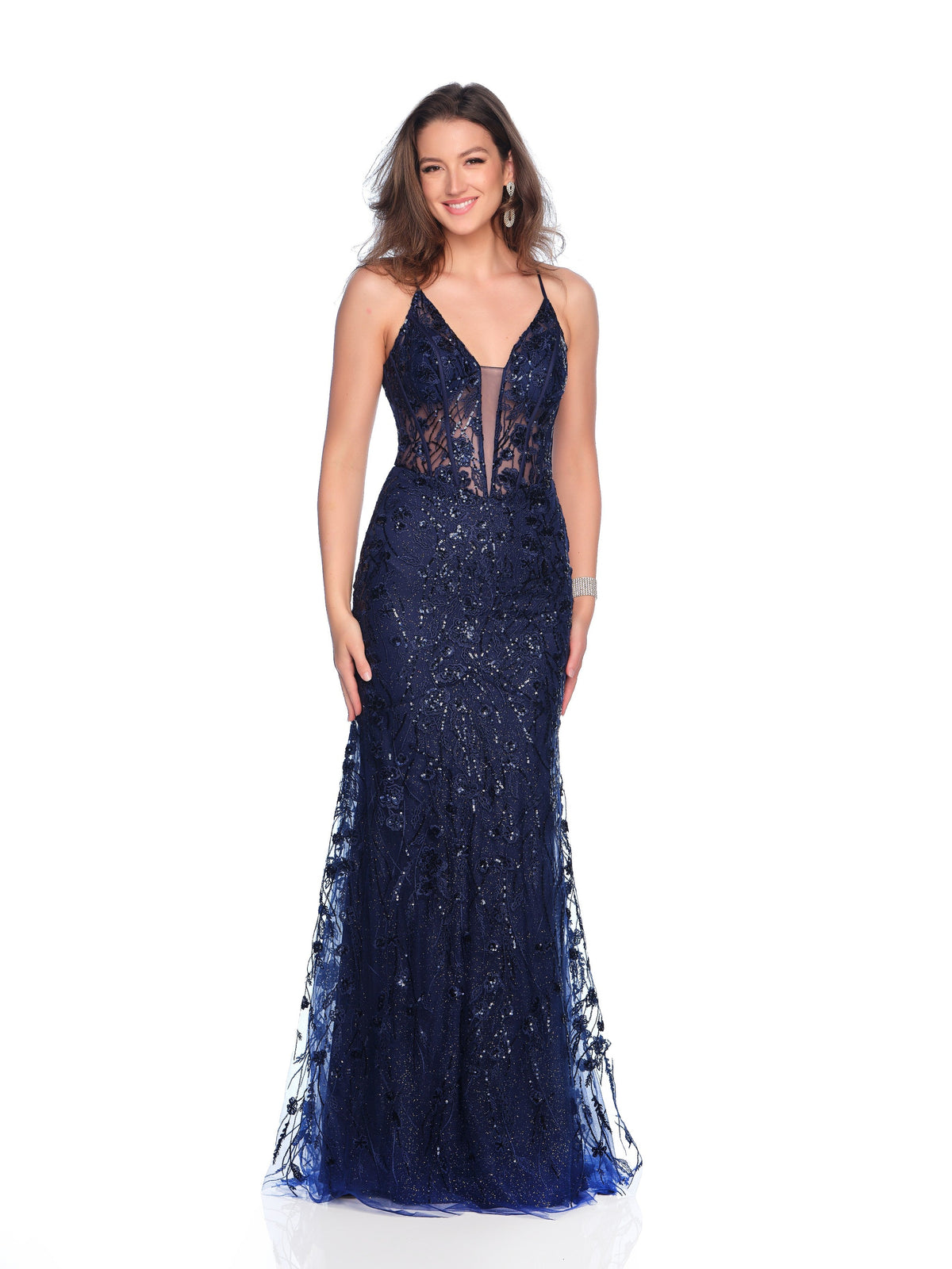Dave & Johnny 11838_NAVY_FRONT