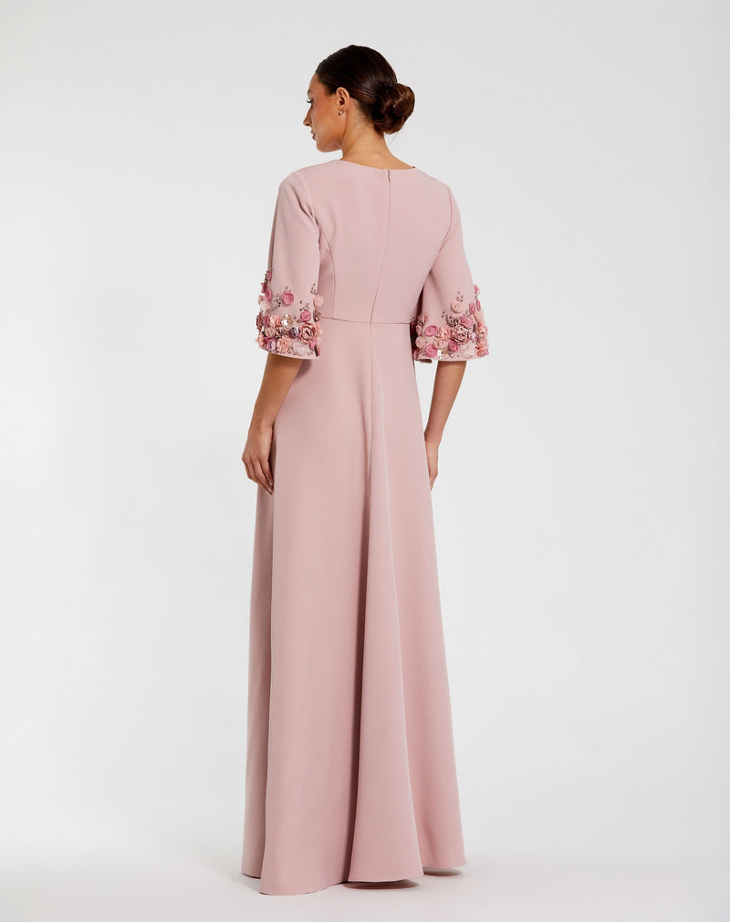 Mac Duggal 11854-Rose-BK