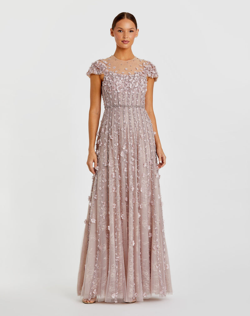 Mac Duggal 11866-VintageLilac-AB