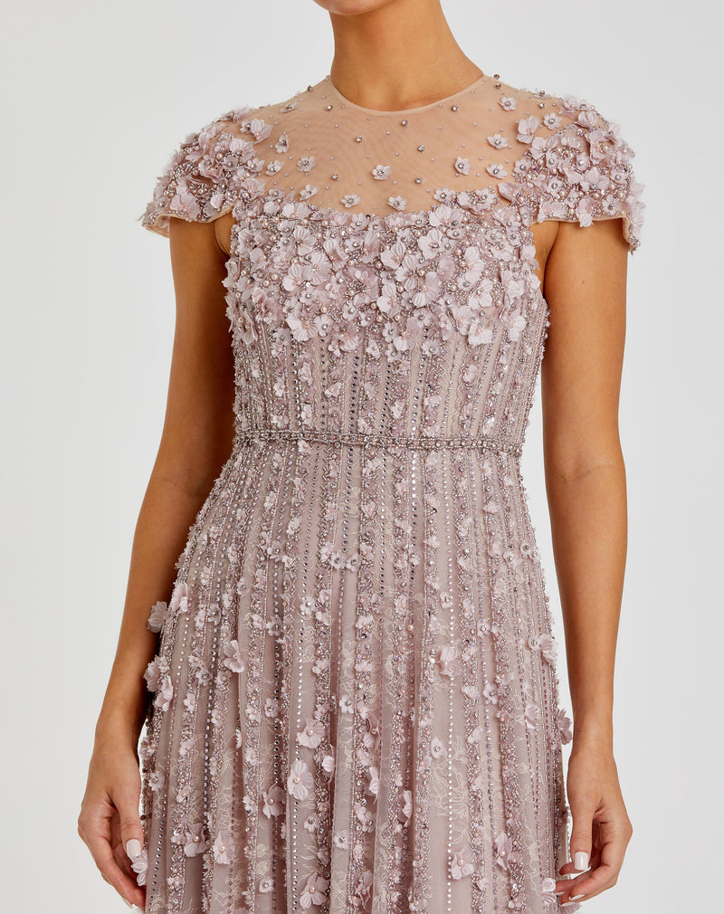 Mac Duggal 11866-VintageLilac-CL