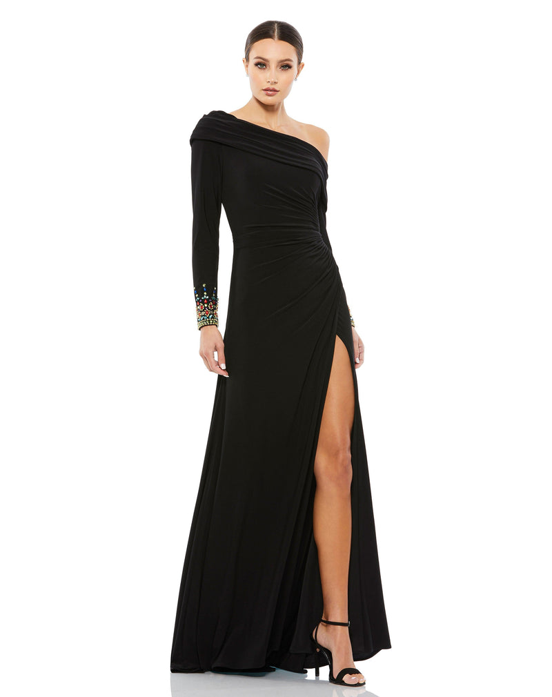 Mac Duggal 12231-BlackMulti-AB