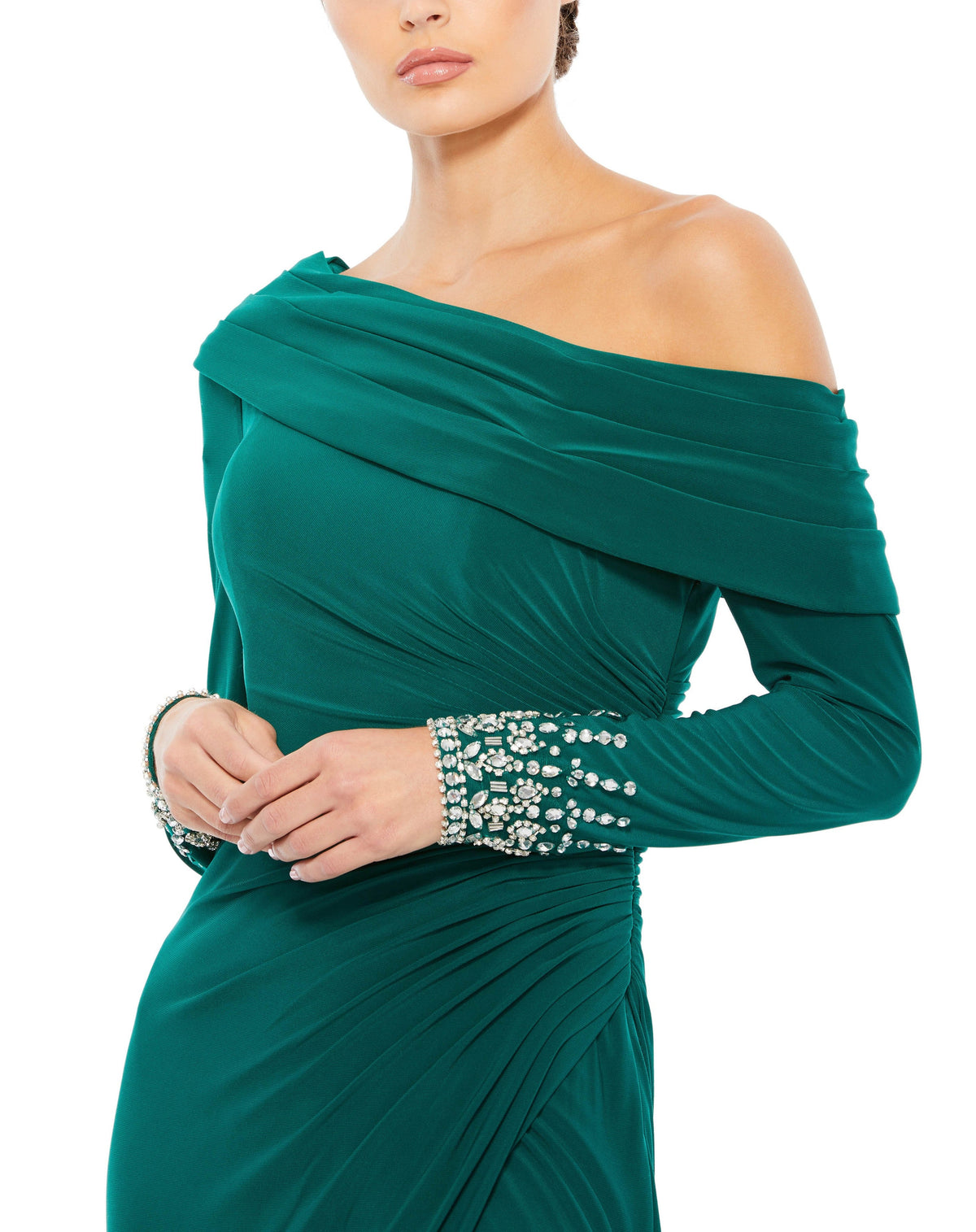 Mac Duggal 12231-Emerald-CL