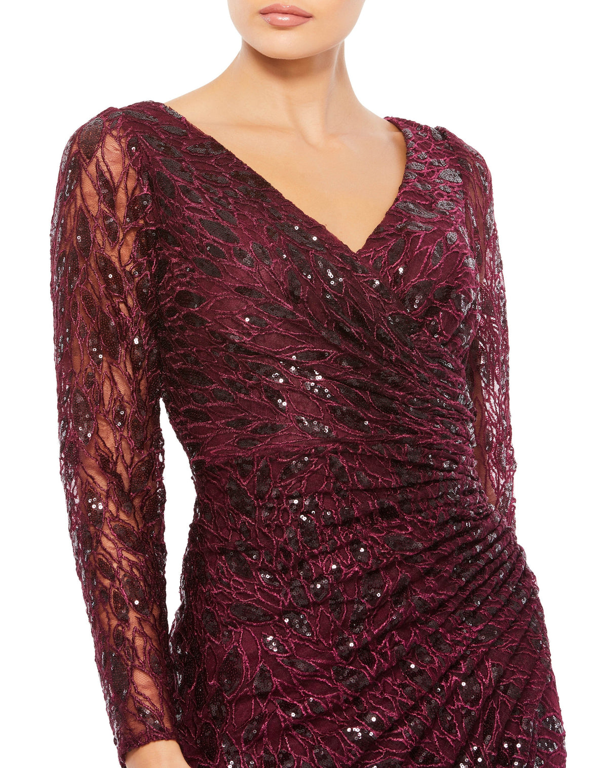 Mac Duggal 12412-Garnet-CL