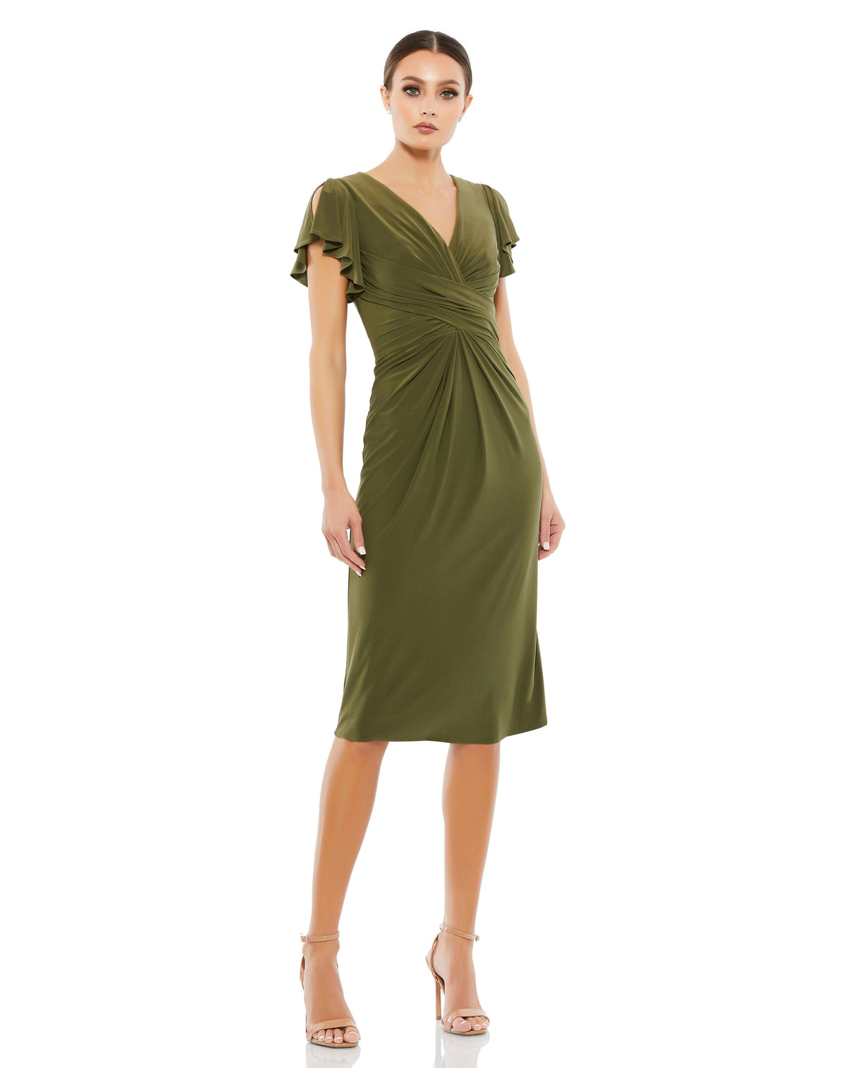 Mac Duggal 12486-Olive-AB