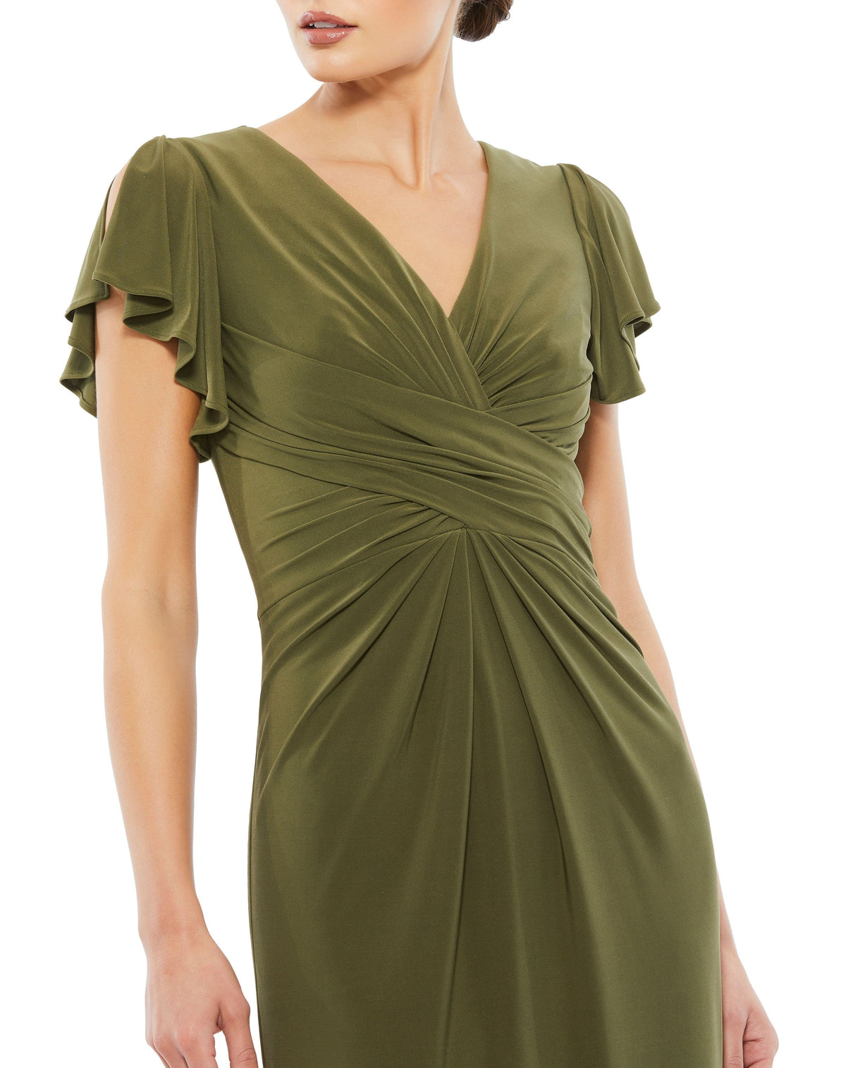 Mac Duggal 12486-Olive-CL