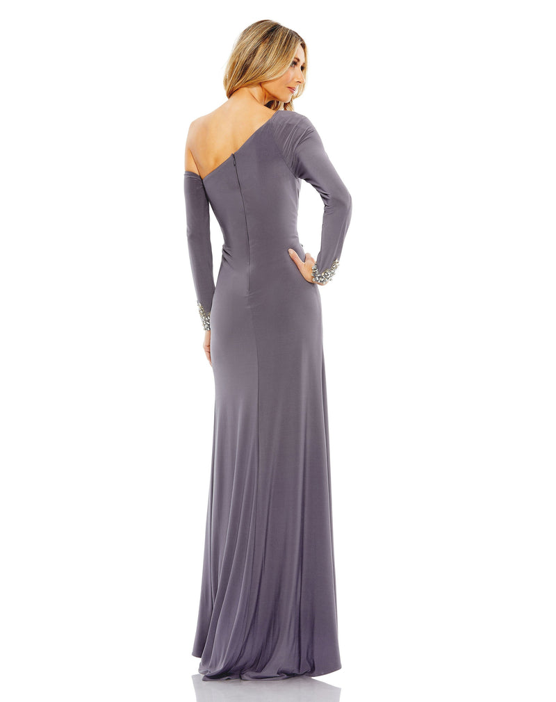Mac Duggal 12489-Charcoal-BK