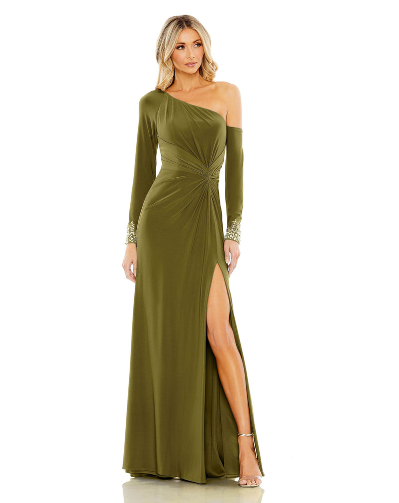 Mac Duggal 12489-Olive-AB