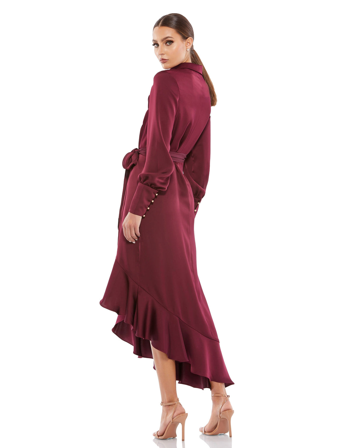 Mac Duggal 12506-Wine-BK