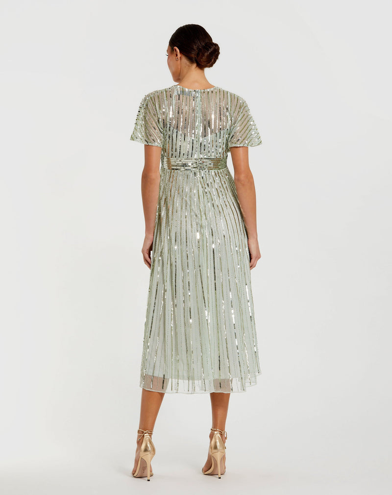 Mac Duggal 14007-Sage-BK