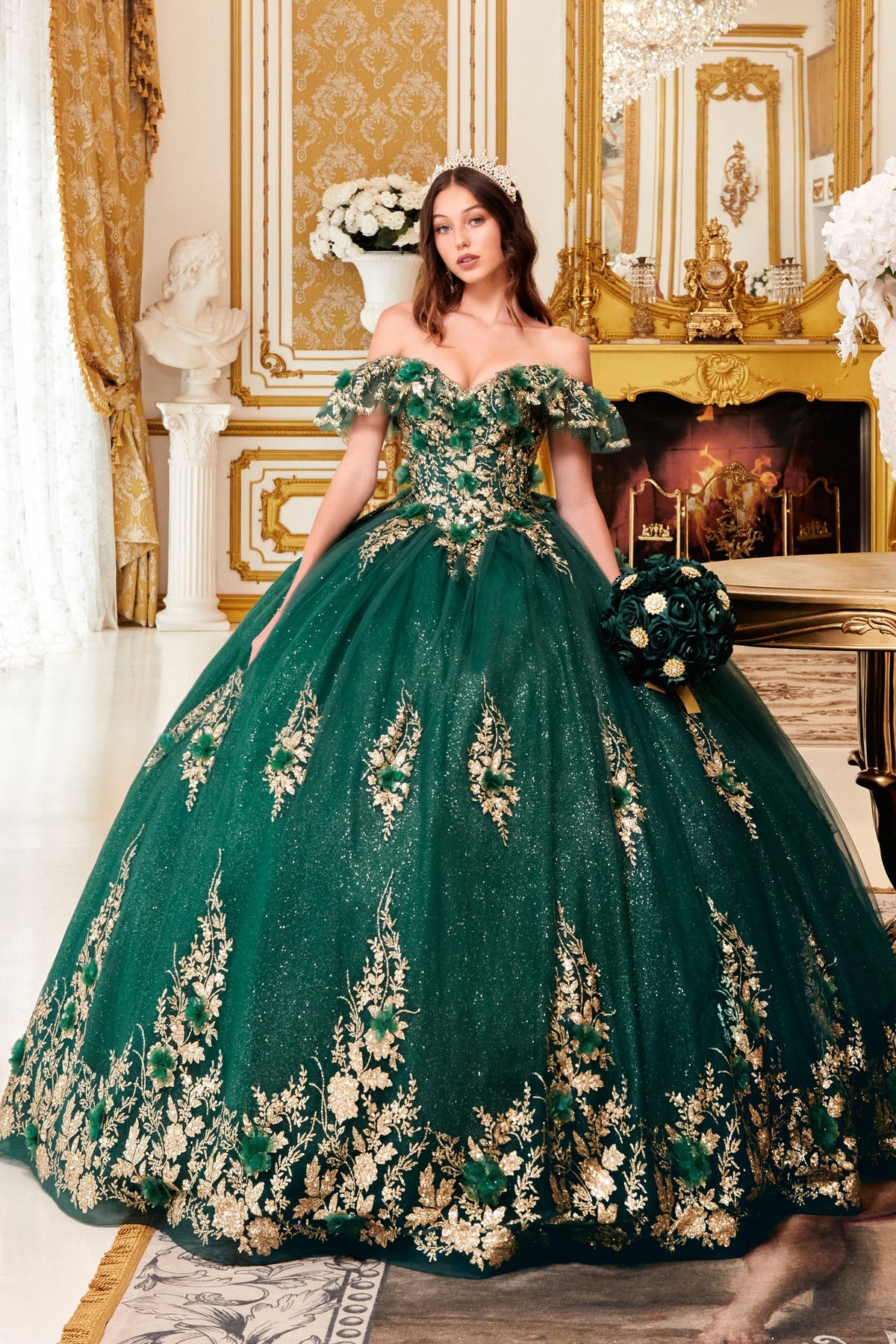 Ladivine by Cinderella Divine 15701_emerald_1