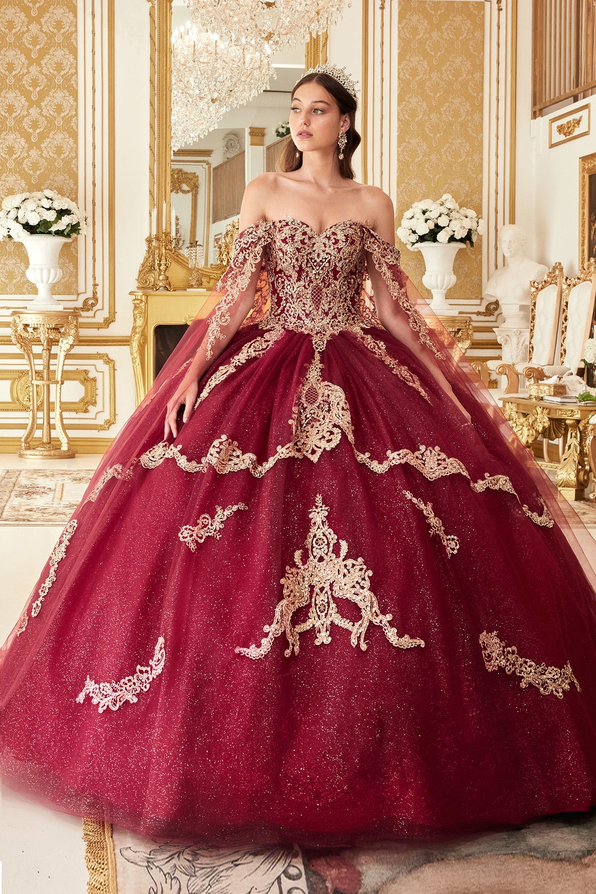 Ladivine by Cinderella Divine 15711_burgundy_1