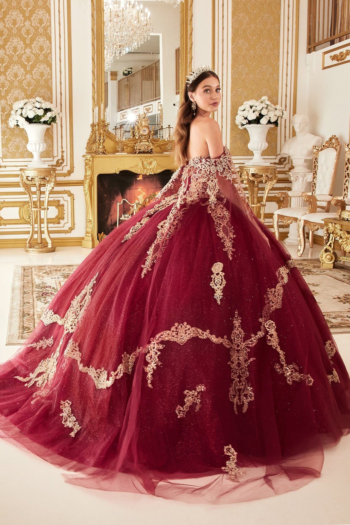 Ladivine by Cinderella Divine 15711_burgundy_3