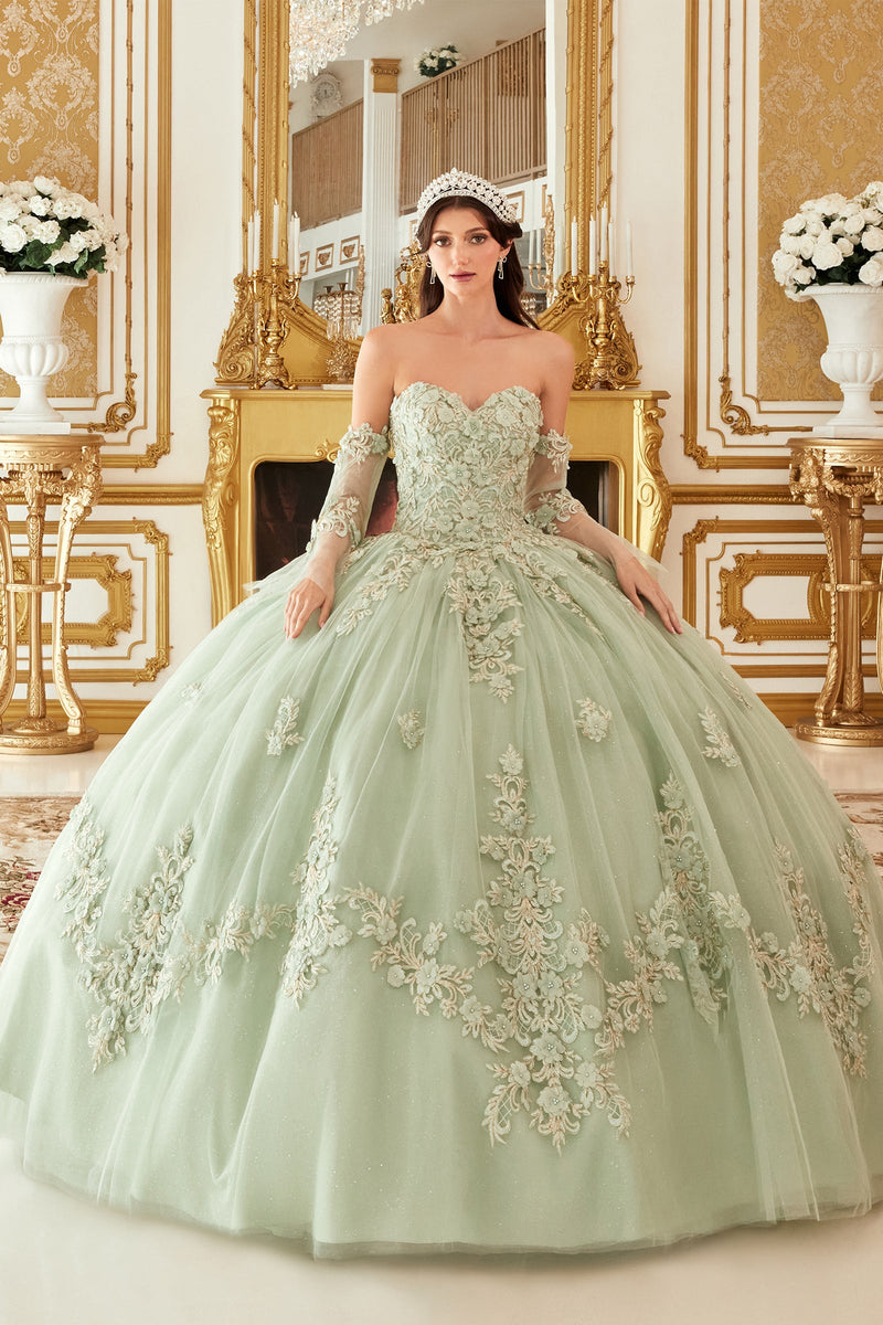 Ladivine by Cinderella Divine 15714_SAGE_FRONT
