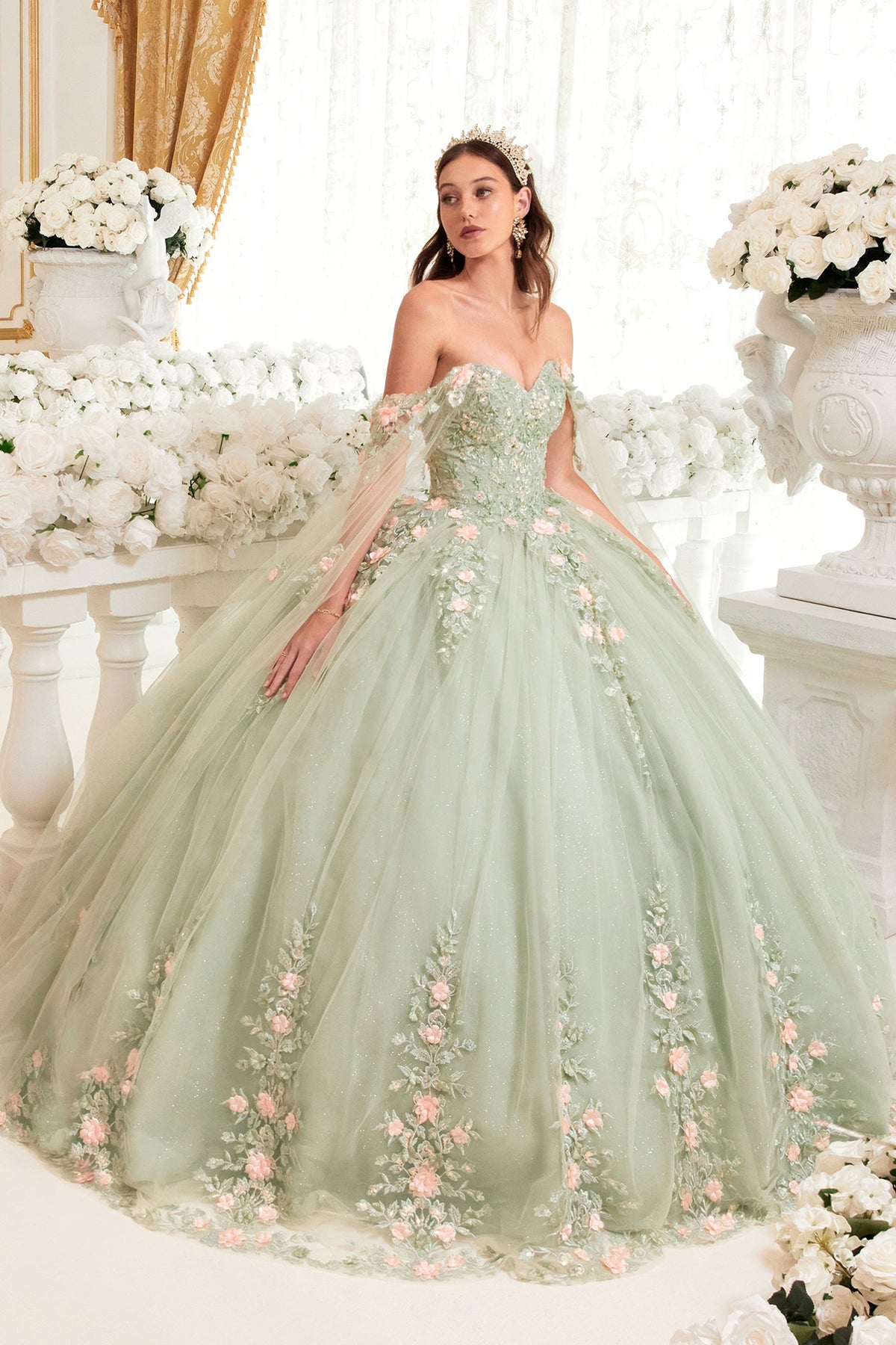 Ladivine by Cinderella Divine 15716_SAGE_FRONT