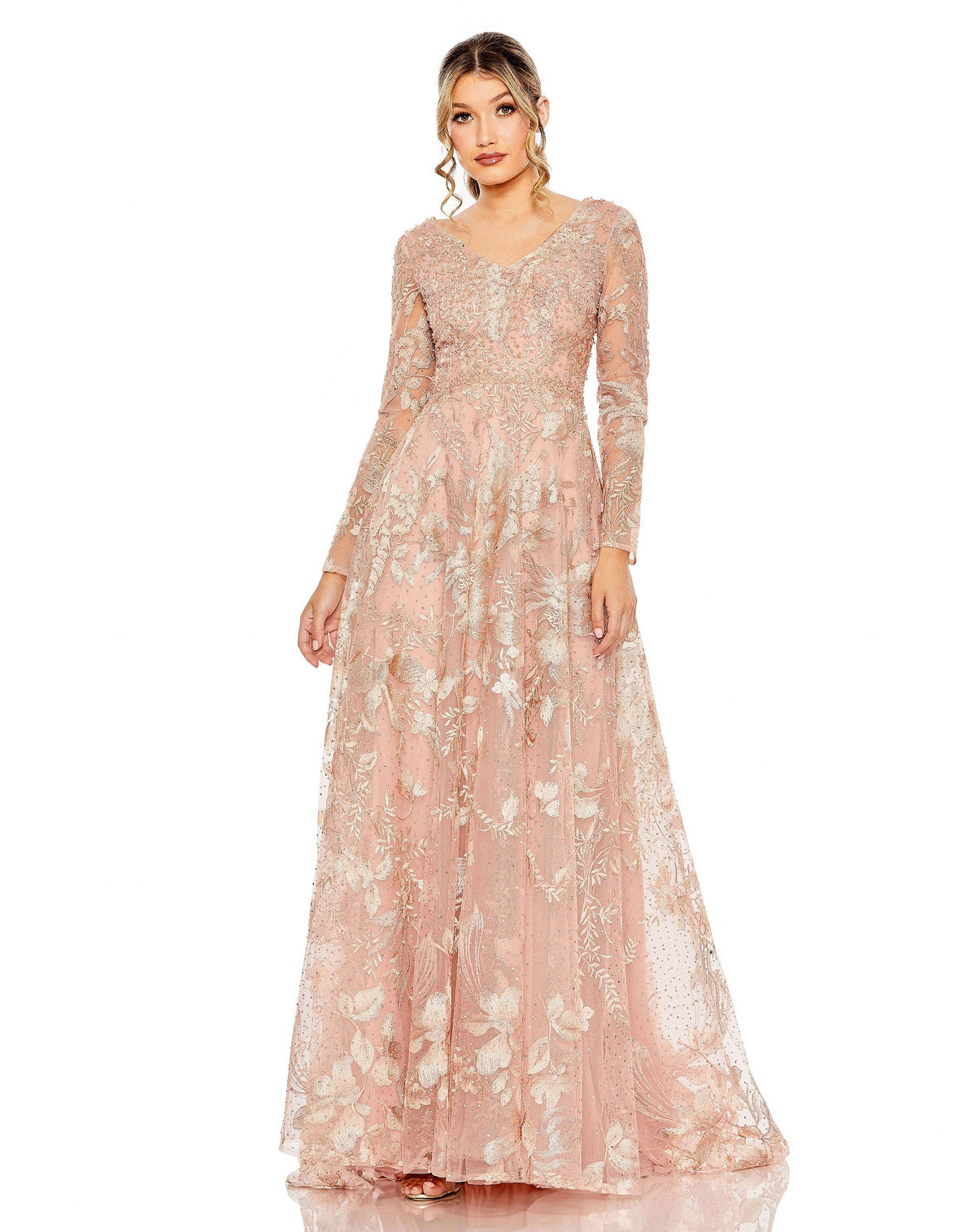 Mac Duggal 20214-DustyRose-AB