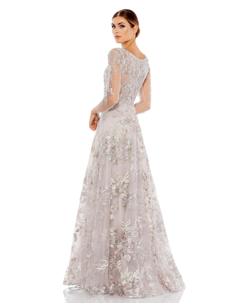 Mac Duggal 20245-VintageLilac-BK