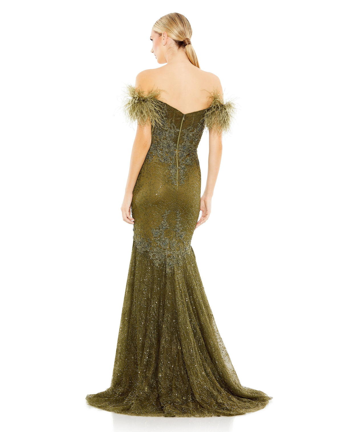 Mac Duggal 20246-Olive-BK