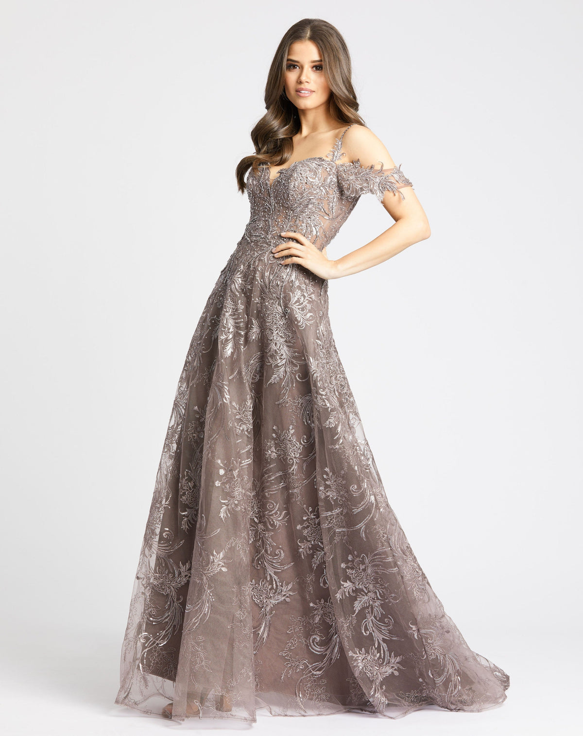 Mac Duggal 20287-VintageLilac-AB