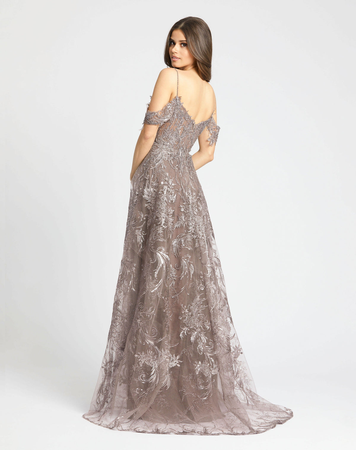 Mac Duggal 20287-VintageLilac-BK
