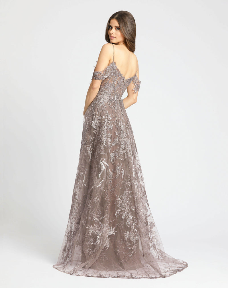 Mac Duggal 20287-VintageLilac-BK