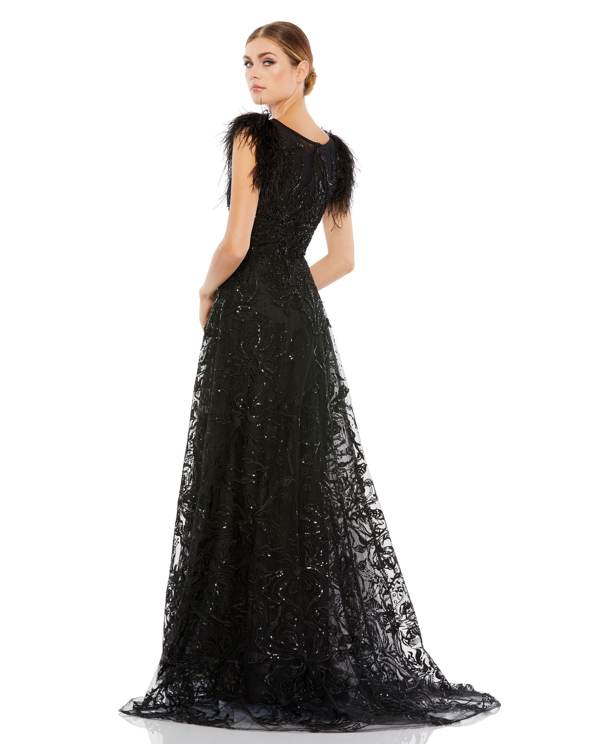 Mac Duggal 20296-Black-BK