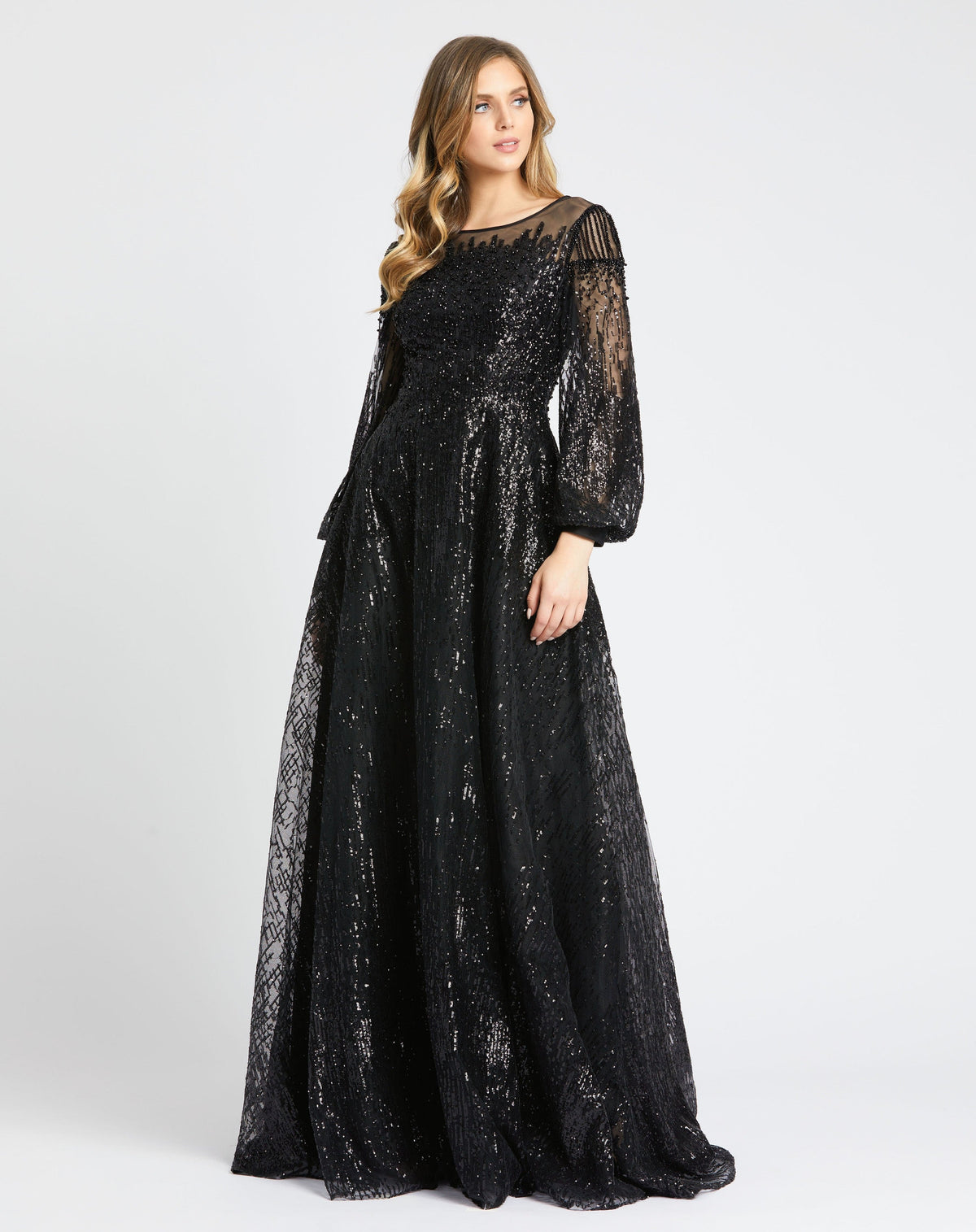 Mac Duggal 20307-Black-AB