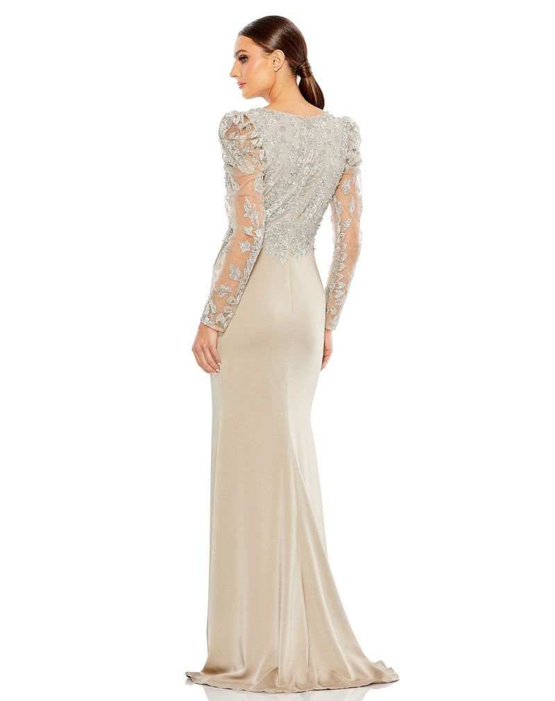 Mac Duggal 20346-Taupe-BK