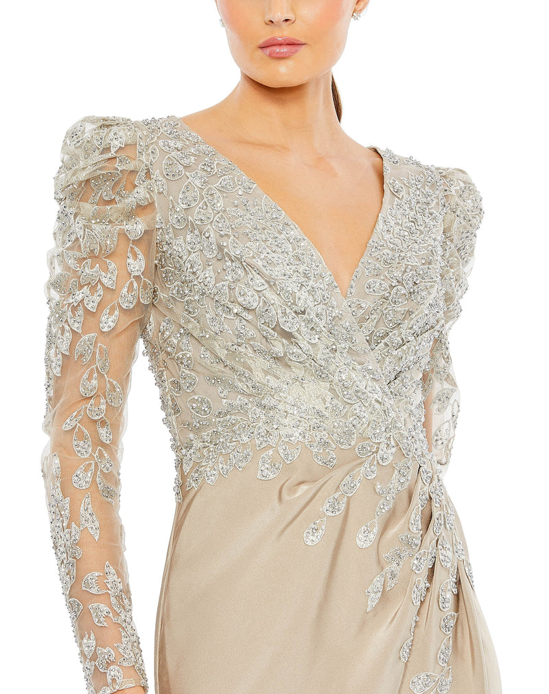 Mac Duggal 20346-Taupe-CL
