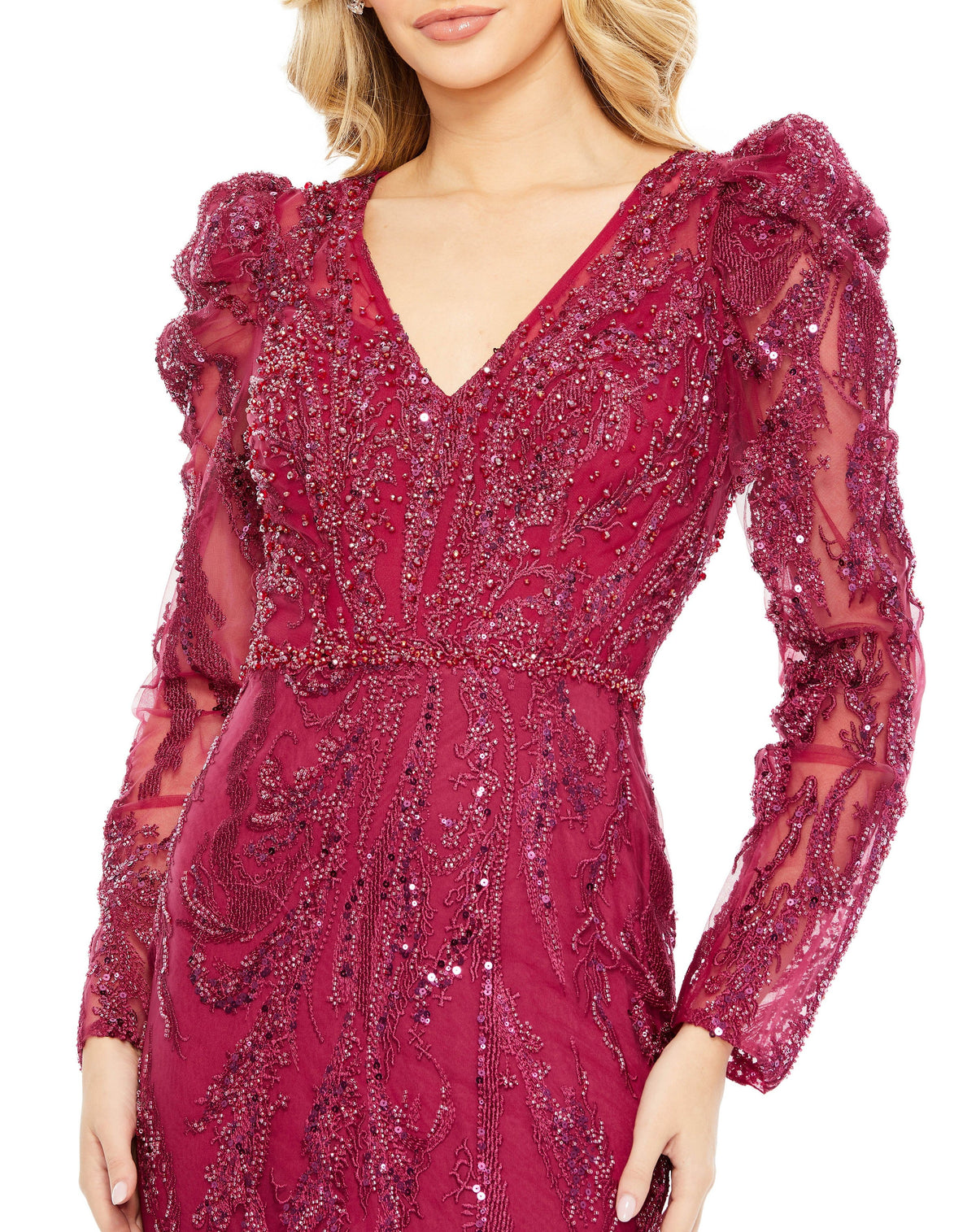 Mac Duggal 20349-Berry-CL
