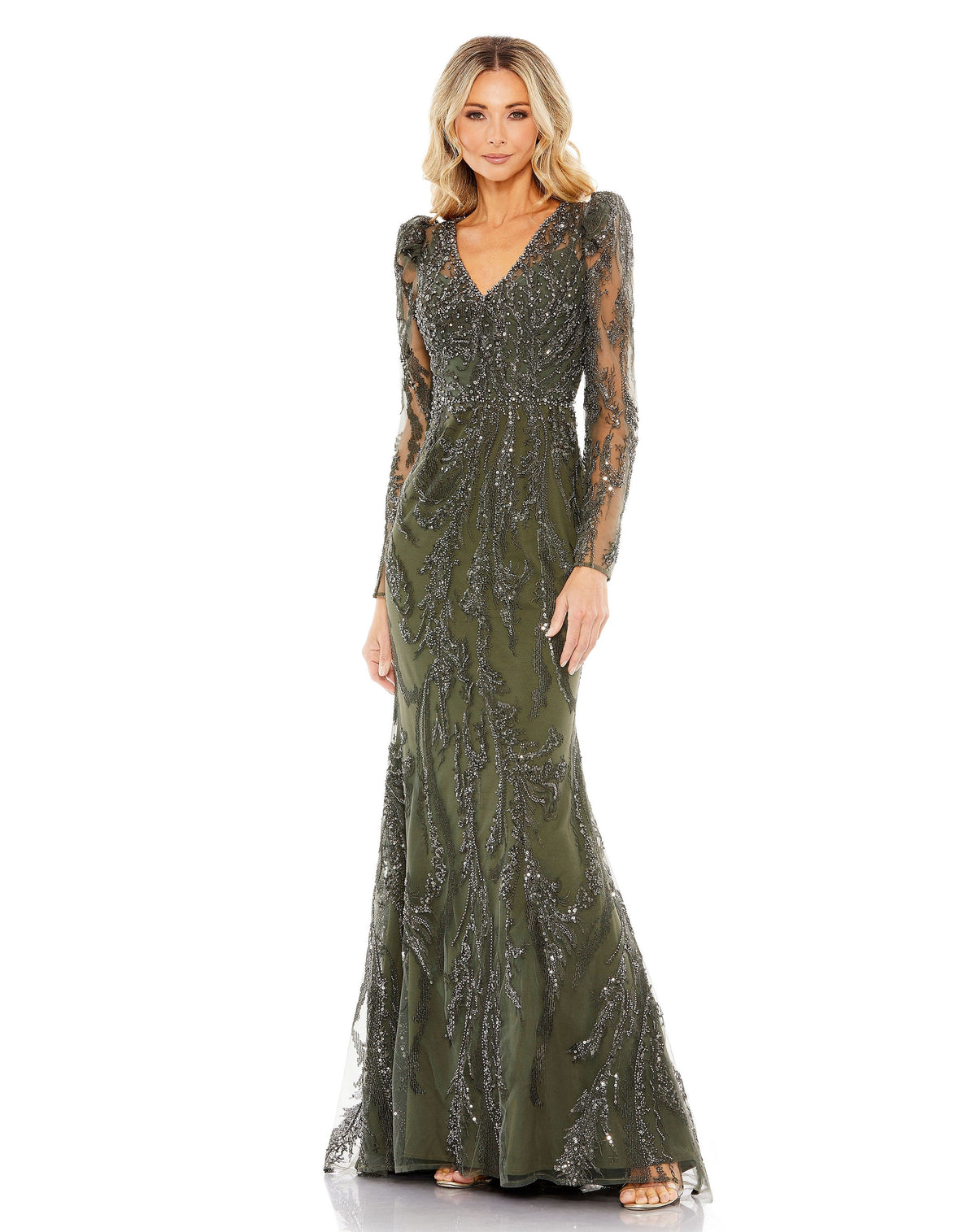 Mac Duggal 20349-Olive-AB