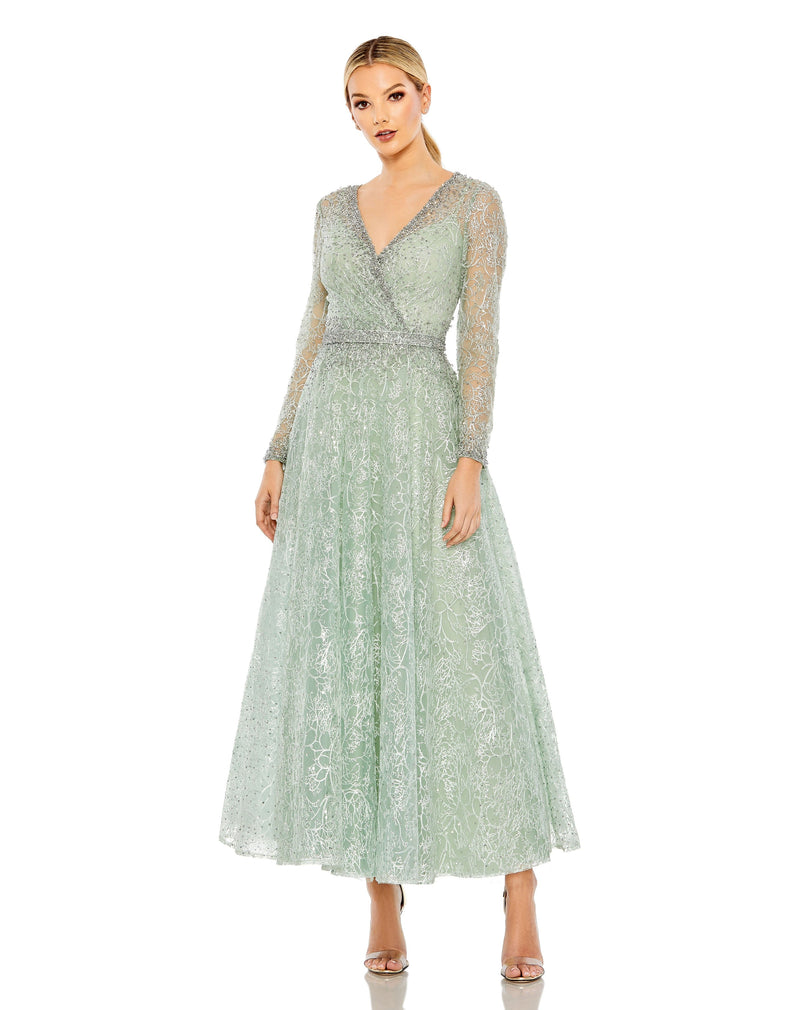 Mac Duggal 20366-Sage-AB