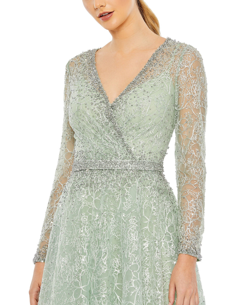 Mac Duggal 20366-Sage-CL