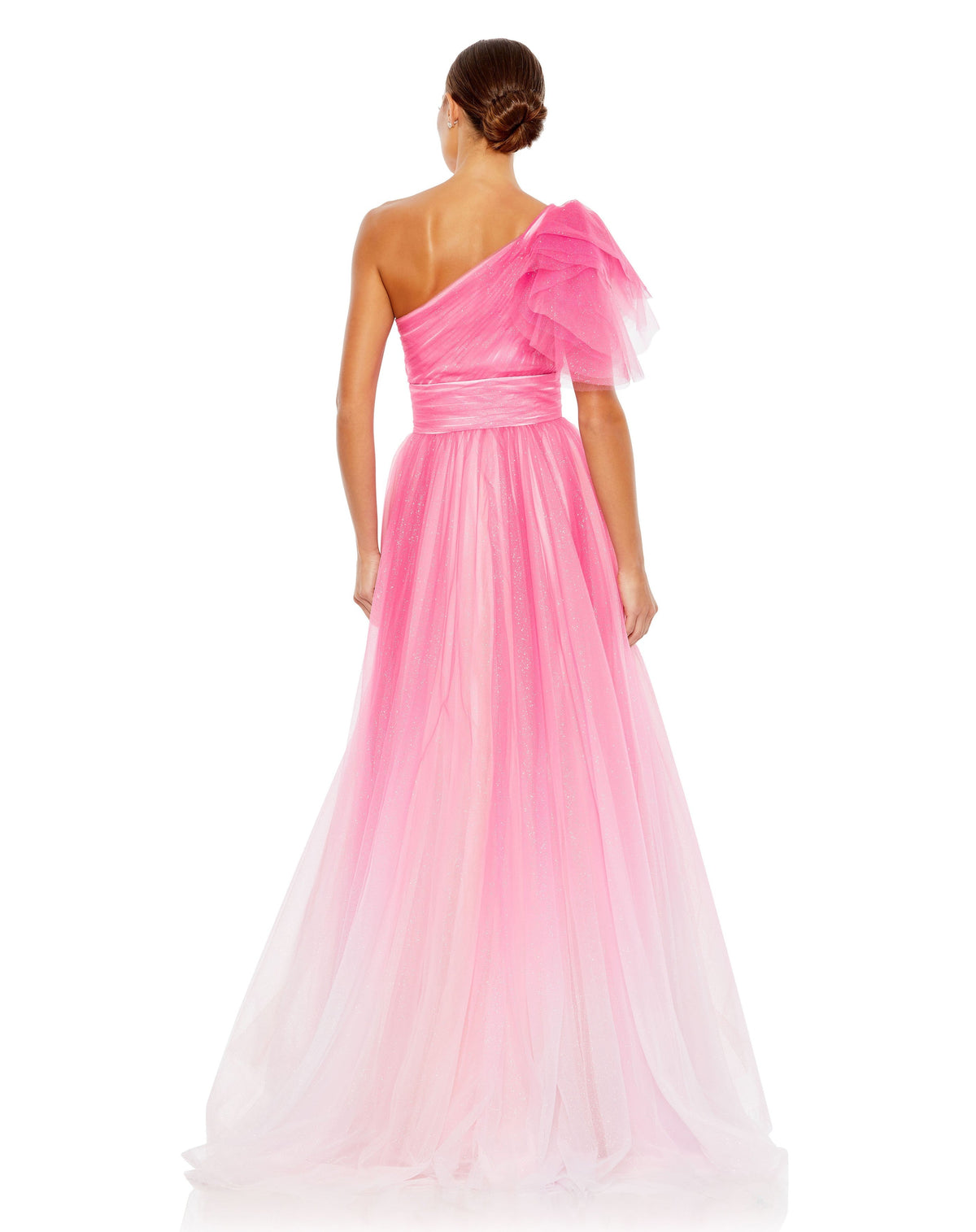 Mac Duggal 20377-HotPinkOmbre-BK