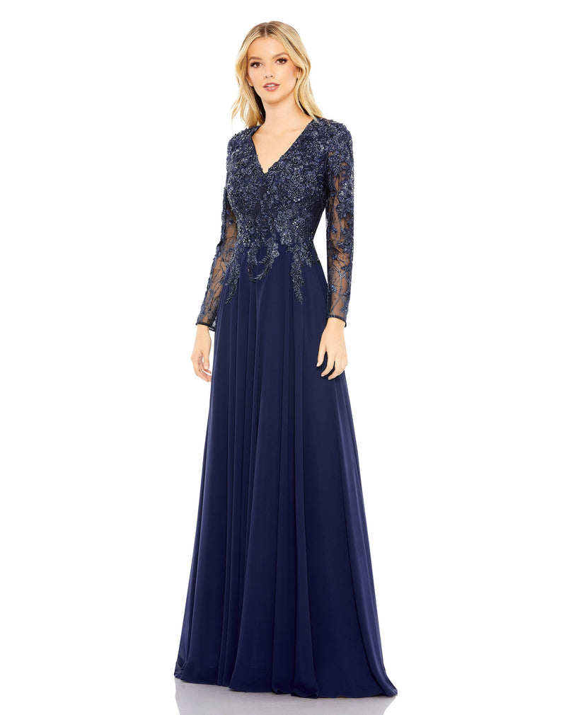 Mac Duggal 20388-Navy-AB