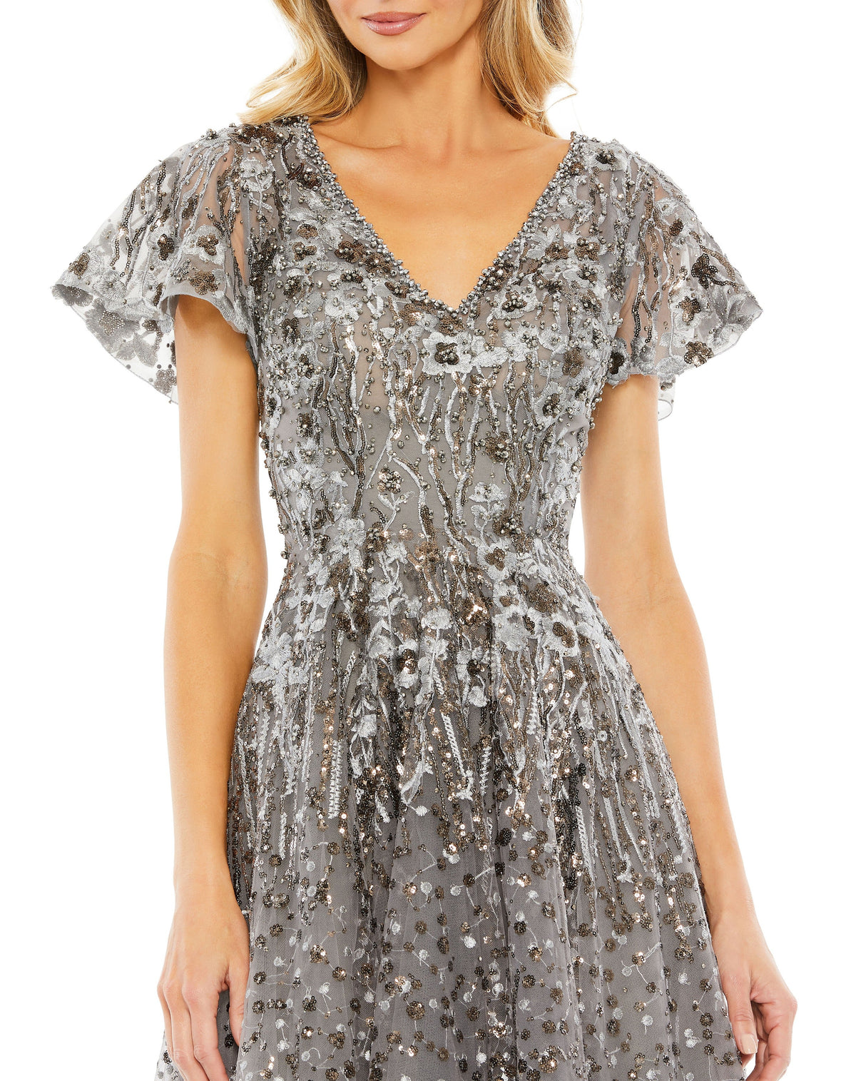 Mac Duggal 20392-Gunmetal-CL