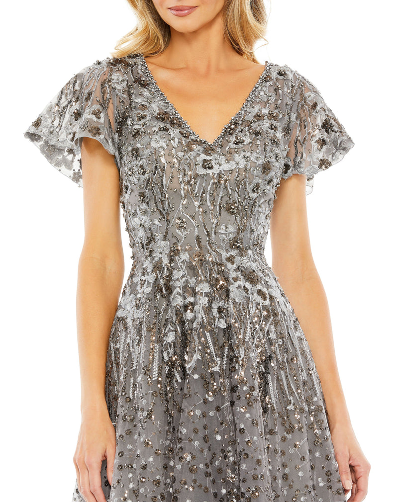 Mac Duggal 20392-Gunmetal-CL