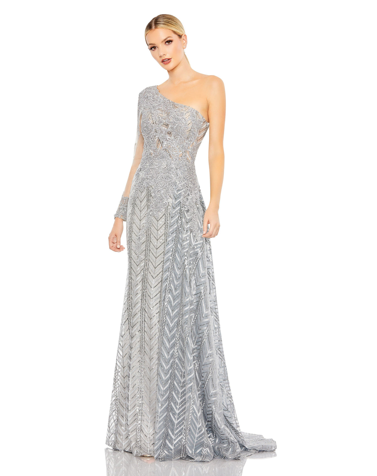 Mac Duggal 20401-Platinum-AB