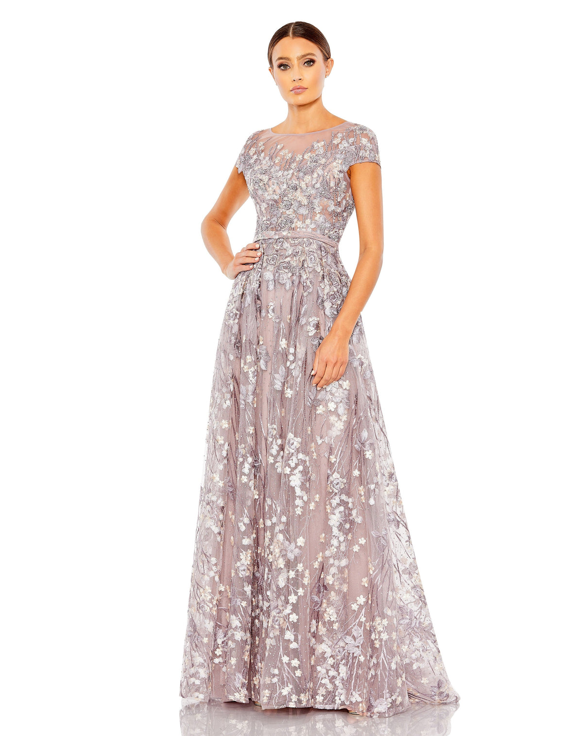 Mac Duggal 20405-Lilac-AB