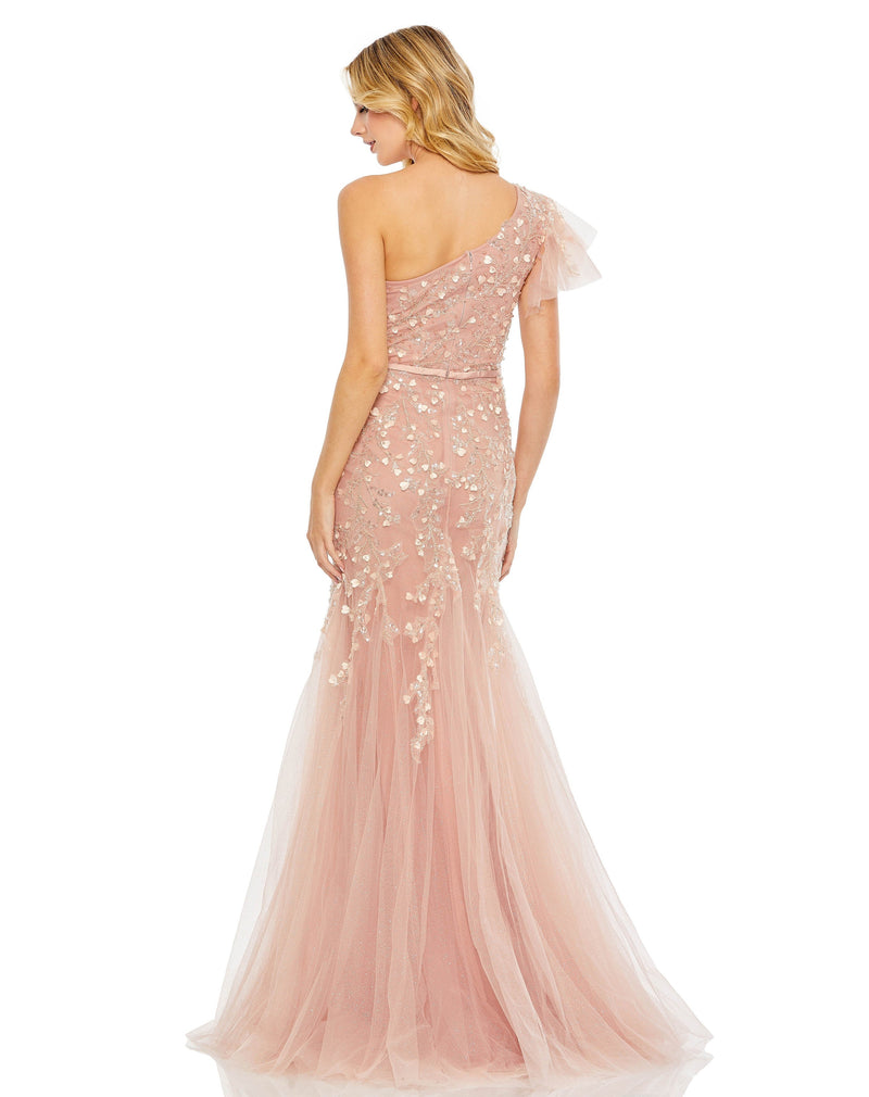 Mac Duggal 20417-Blush-BK