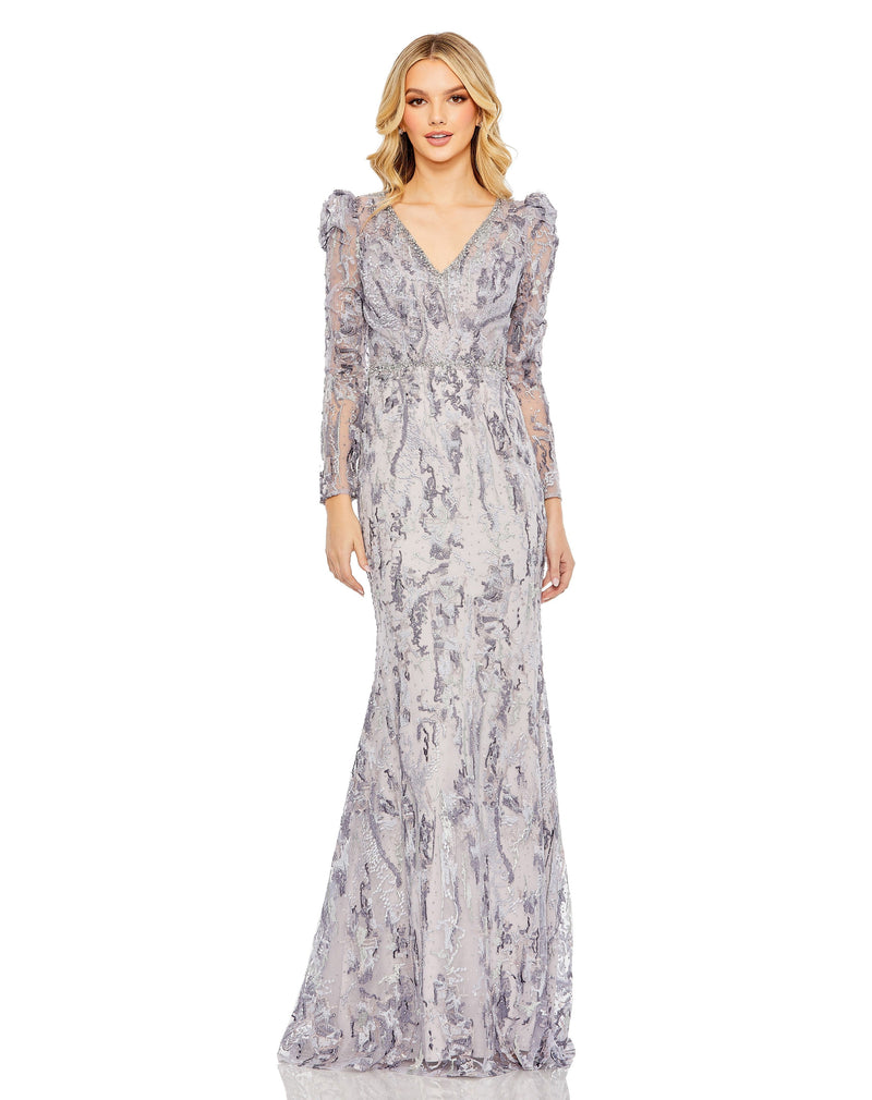Mac Duggal 20425-Lilac-AB