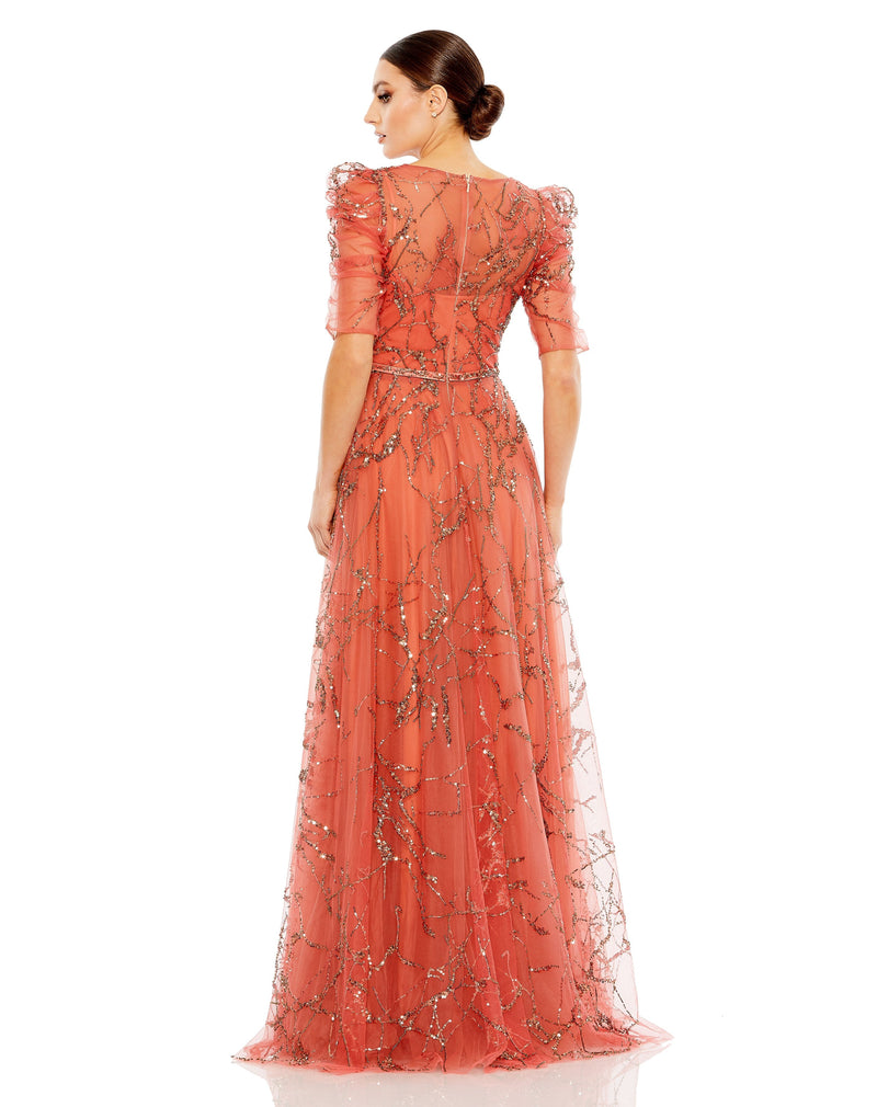 Mac Duggal 20428-Cinnamon-BK