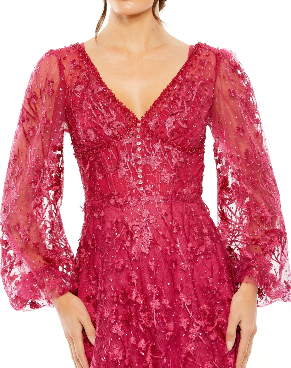 Mac Duggal 20430-Cranberry-CL