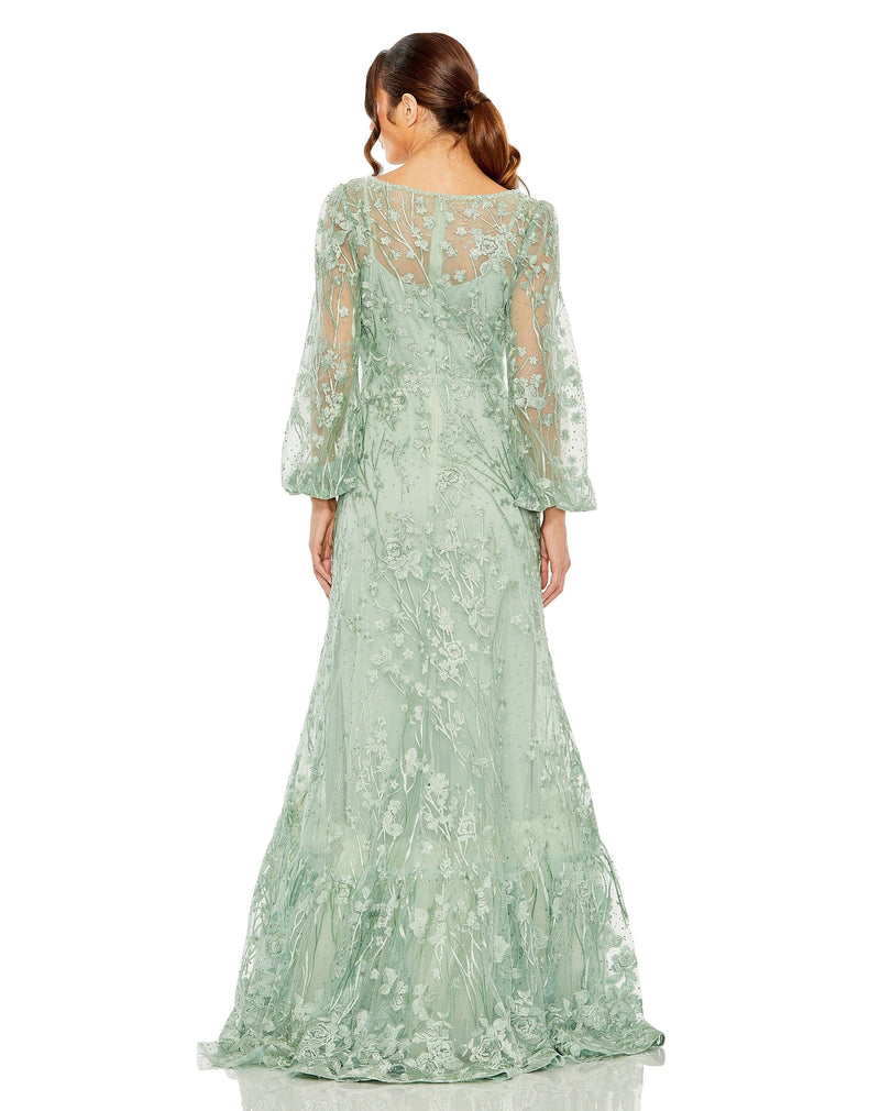 Mac Duggal 20430-Sage-BK