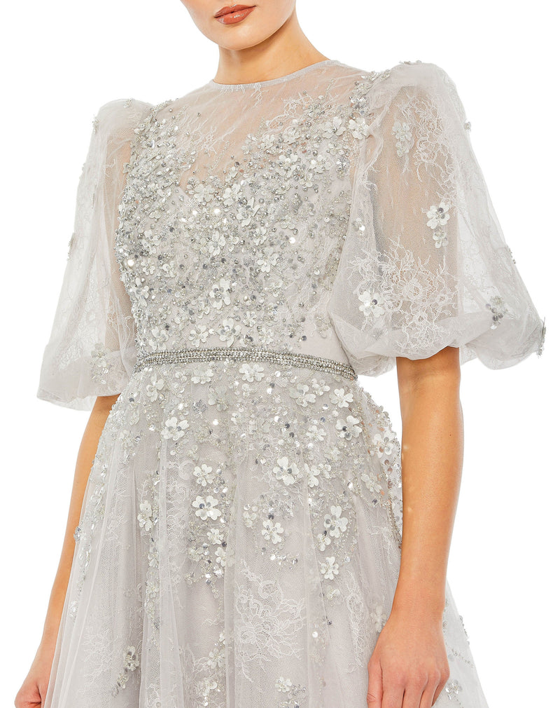 Mac Duggal 20445-Platinum-CL