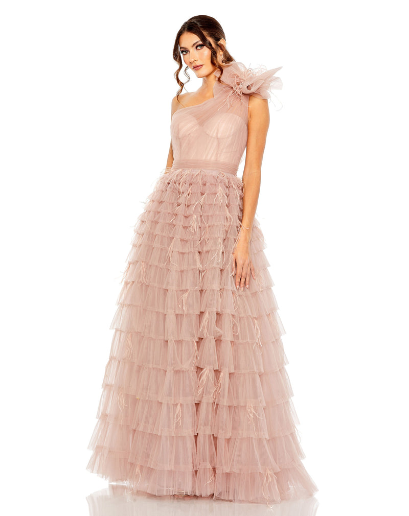 Mac Duggal 20447-DustyRose-AB