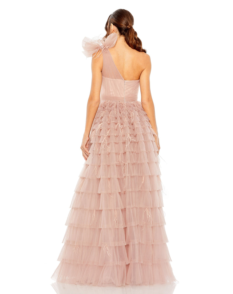 Mac Duggal 20447-DustyRose-BK
